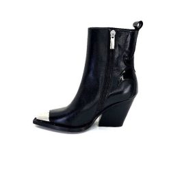 take a walk Ivoire L39620 Cuir Noir Bottines