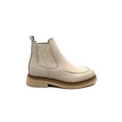 bline Ivoire 3-40104 Cuir Dark Beige Bottines