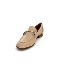 Ivoire0236a Ivoire 54564Dl Cuir Nude Mocassins