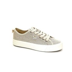 Armistice Stomp Sneaker Armistice Textile Beige Blanc Baskets