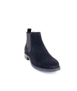 Ivoire0209b Ivoire 12215 Daim Noir Bottines