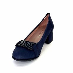 Sabrinas Sabrinas 95101 Cuir Bleu Marine Ballerines