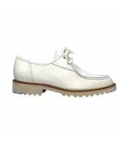 Ivoire0236a Ivoire 14346 Kamik Cuir Blanc Lacets