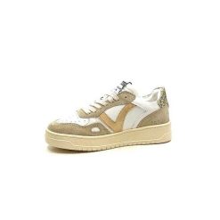 Victoria Victoria 12571119 Cuir Blanc Daim Beige Baskets