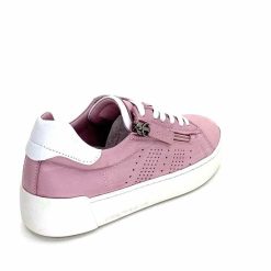 ivoire422 Ivoire 278 Cuir Rose Baskets