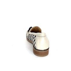 Softwaves Softwaves 8.3532-013 Cuir Noir Creme Mocassins