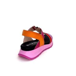 Hispanitas Hispanitas Chv 243308 Cuir Rouge Orange Fuschia Plateformes