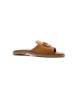 382-ivoire Ivoire Tml 27 Cuir Coconut Mules