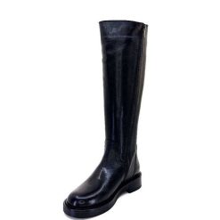 398-ivoire Ivoire 5276 Alexis Cuir Noir Bottes