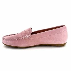 Ivoire0209b Ivoire 11163 Daim Rose Mocassins