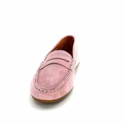 Ivoire0209b Ivoire 11163 Daim Rose Mocassins