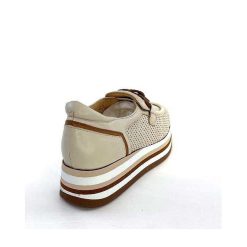 Softwaves Softwaves 7.7856-85 Cuir Daim Beige Marron Mocassins