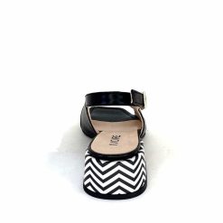 Ivoire0352 Ivoire K254 Lena Cucita Cuir Noir Sandales