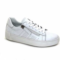 ivoire422 Ivoire 278 Cuir Blanc Baskets