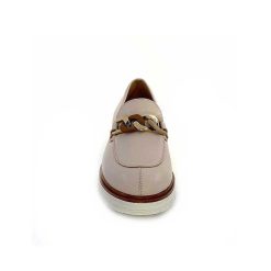 Ivoire0130a Ivoire 8B5118 Cuir Creme Mocassins