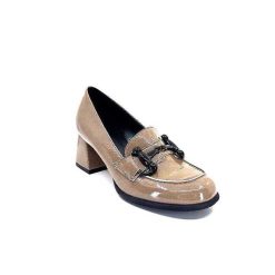 Ivoire0130a Ivoire 204823 Cuir Vernis Saio Mocassins