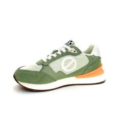 No Name No Name Tova Runner W Daim Vert Textile Vert Blanc Orange Baskets