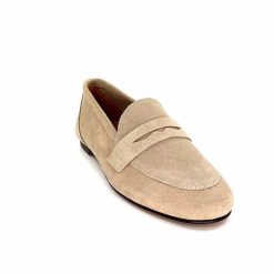 Ivoire0209b Ivoire 10648 Daim Beige Mocassins