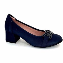 Sabrinas Sabrinas 95101 Cuir Bleu Marine Ballerines