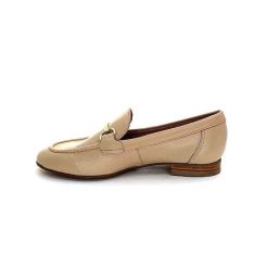 Ivoire0236a Ivoire 54564Dl Cuir Nude Mocassins