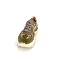 Requin Reqins Ursula Daim Kaki Raffia Multicolore Baskets