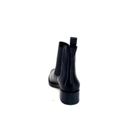 We Do Ivoire 99763 Cuir Noir Bottines