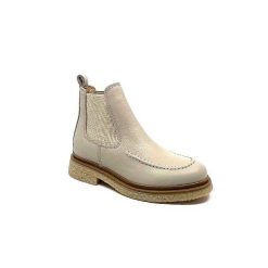 bline Ivoire 3-40104 Cuir Dark Beige Bottines