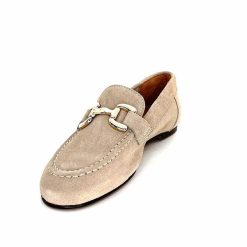 Ivoire0209b Ivoire 12807 Daim Beige Mocassins