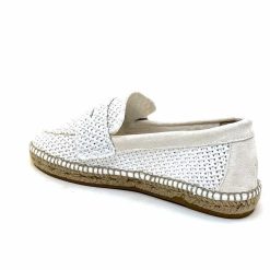 Gaimo Gaimo Zona Textile Blanc Mocassins