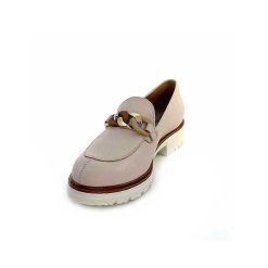 Ivoire0130a Ivoire 8B5118 Cuir Creme Mocassins