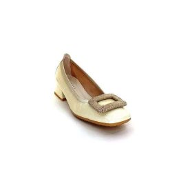 Hispanitas Hispanitas Hv 243406 Cuir Vernis Creme Ballerines