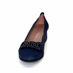 Sabrinas Sabrinas 95101 Cuir Bleu Marine Ballerines