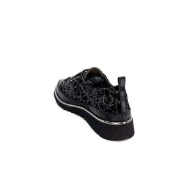 XSA Xsa 8010 Psiche Cuir & Daim Noir Baskets