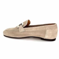 Ivoire0209b Ivoire 12807 Daim Beige Mocassins