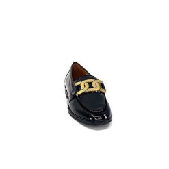 Ivoire0317a Ivoire 2200127-1301 Cuir Vernis Noir Mocassins