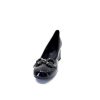 Ivoire0130a Ivoire 7E4906 Iv Cuir Vernis Noir Ballerines