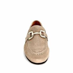 Ivoire0209b Ivoire 12807 Daim Beige Mocassins