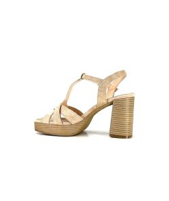 Ivoire0104a Ivoire 51292 Daim Beige Sandales