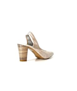 qootum- modascoop Qootum 13940 Luna Cuir Beige Escarpins