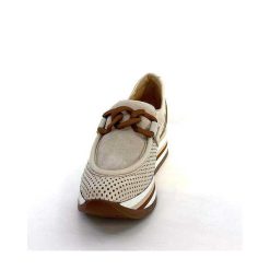 Softwaves Softwaves 7.7856-85 Cuir Daim Beige Marron Mocassins