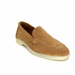 Ivoire0209b Ivoire 12851 Daim Beige Mocassins