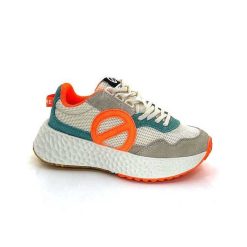 No Name No Name Carter Jogger W Daim Beige Orange Bleu Baskets