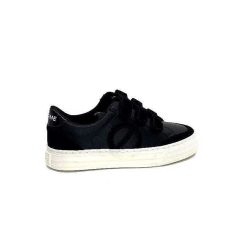 No Name No Name Strike Straps Cuir Noir Baskets