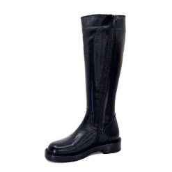 398-ivoire Ivoire 5276 Alexis Cuir Noir Bottes