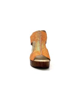 Myma Myma 6580/01 Cuir Metal Orange Sandales