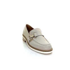 Ivoire0347b Ivoire K557 Cuir Creme Mocassins