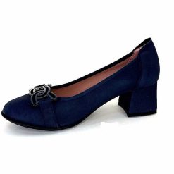 Sabrinas Sabrinas 95101 Cuir Bleu Marine Ballerines