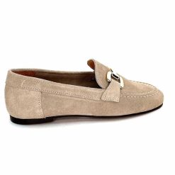 Ivoire0209b Ivoire 12807 Daim Beige Mocassins