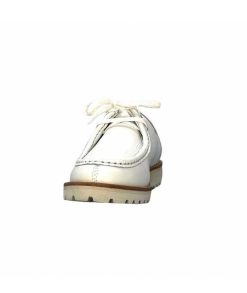 Ivoire0236a Ivoire 14346 Kamik Cuir Blanc Lacets