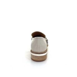 Ivoire0347b Ivoire K557 Cuir Creme Mocassins